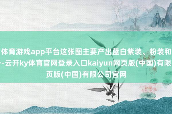 体育游戏app平台这张图主要产出蓝白紫装、粉装和史诗装备-云开ky体育官网登录入口kaiyun网页版(中国)有限公司官网